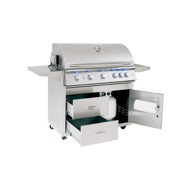 Summerset Deluxe Cart for 40-Inch Sizzler Series Gas Grills (Cart Only) - CART-SZR40-DC