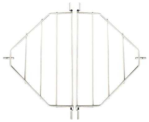 Primo Ceramic Grills Heat Deflector Racks Fits Junior Charcoal Grill - PG00313