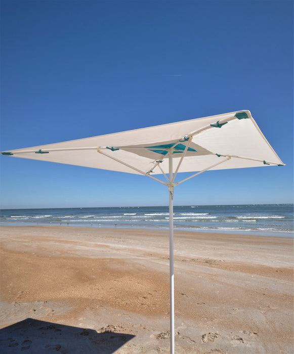 Fiberlite Latitiude 9.0' Square Heavy-Duty Market Umbrella