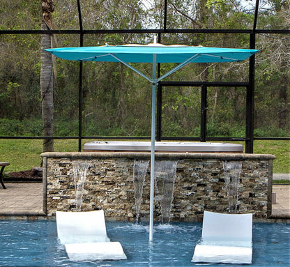 Fiberlite Latitiude 9.0' Square Heavy-Duty Market Umbrella - SB9LSQ