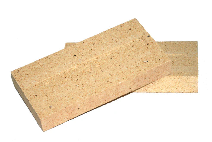 Stone Age Manufacturing FIREBRICK, SPLIT 9 x 4-1/2 x 1-SA-SFB-WHT