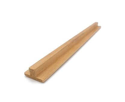 PROSAUNAS Thermo-Aspen Sauna T-Moulding 1" x 2" Thermally Modified
