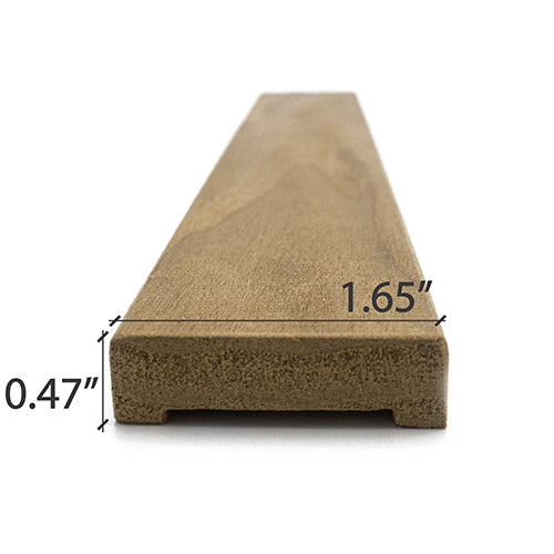 PROSAUNAS Thermo-Aspen Sauna Door Trim 1" x 2" UK Profile Casing