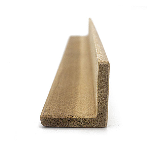 PROSAUNAS Thermo-Aspen Sauna Outside Corner Trim 2" x 2" Angle Moulding VA Profile