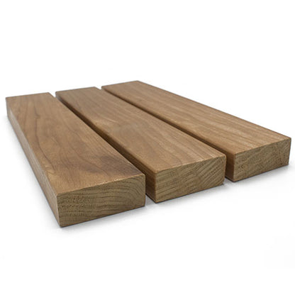 PROSAUNAS Thermo-Aspen Sauna Bench Material 2" x 3" Thermally Modified Smooth 4-Side Eased Edges SHP