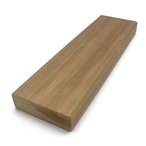 PROSAUNAS Thermo-Aspen Sauna Bench Material 2" x 4" Thermally Modified Smooth 4-Side Eased Edges SHP