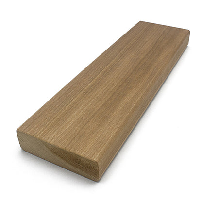 PROSAUNAS Thermo-Aspen Sauna Bench Material 2" x 4" Thermally Modified Smooth 4-Side Eased Edges SHP