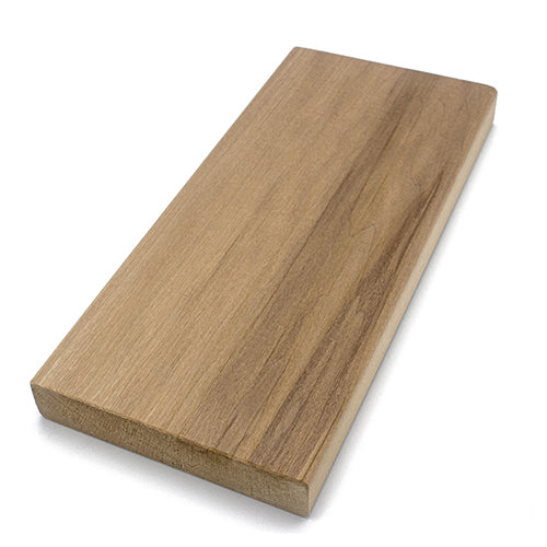 PROSAUNAS Thermo-Aspen Sauna Bench Material 2" x 6" Thermally Modified Smooth 4-Side Eased Edges SHP