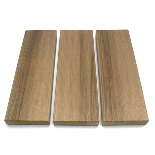 PROSAUNAS Thermo-Aspen Sauna Bench Material 2" x 6" Thermally Modified Smooth 4-Side Eased Edges SHP