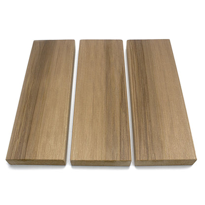 PROSAUNAS Thermo-Aspen Sauna Bench Material 2" x 6" Thermally Modified Smooth 4-Side Eased Edges SHP