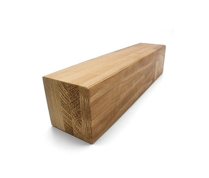PROSAUNAS Thermo-Aspen Sauna Bench & Support Material 3" x 3" Thermally Modified Smooth 4-Side Eased Edges SHP