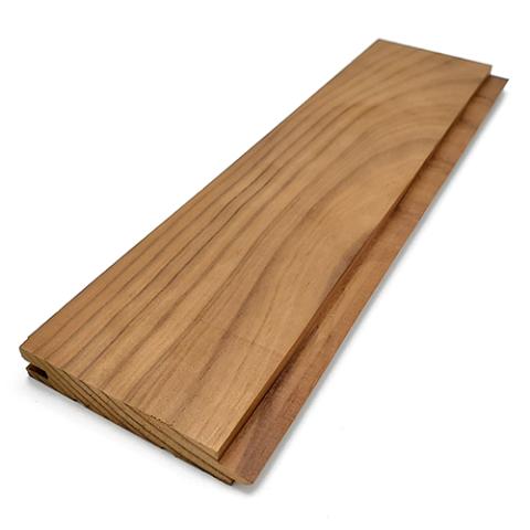 Prosaunas Thermo-Radiata Pine 1X4 T&G STS4, Nickel-Gap, Wall Material