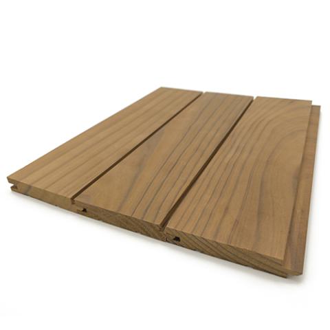 Prosaunas Thermo-Radiata Pine 1X4 T&G STS4, Nickel-Gap, Wall Material