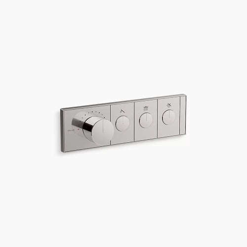 Kohler Anthem Three-Outlet Recessed Mechanical Thermostatic Valve Control