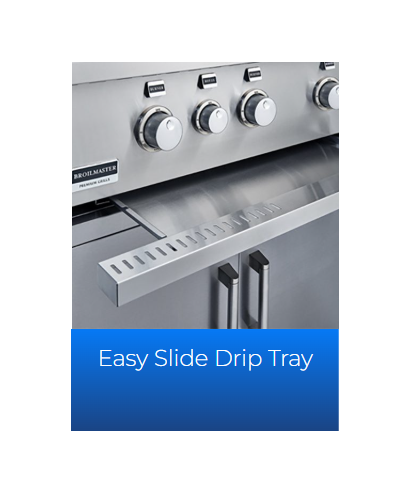 Broilmaster G-Series Built-In 42" Stainless Gas Grill - BSG424N