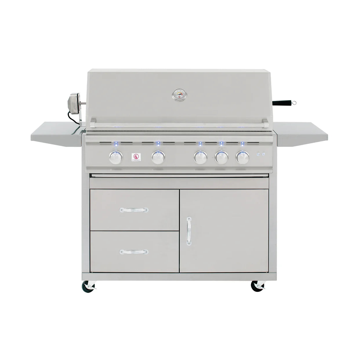 Summerset Deluxe Cart for 40-Inch TRL Gas Grills (Cart Only) - CART-TRL40-DC