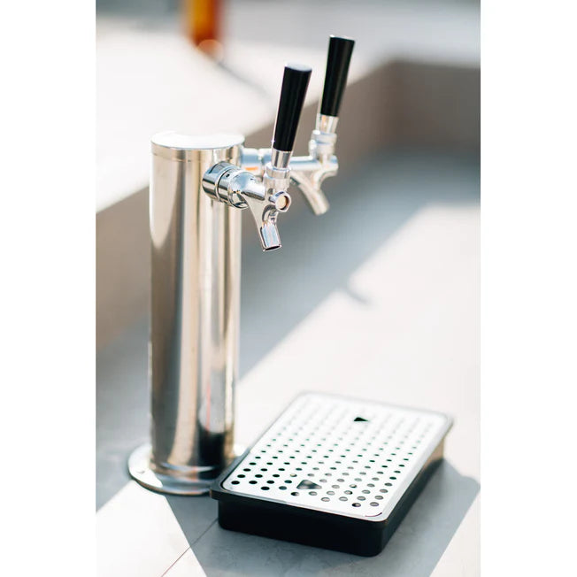 TrueFlame 24" 6.6 C.u. Deluxe Outdoor Rated Kegerator (Available in 3 Tap Types) - AMD-RFR-24DK