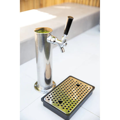 TrueFlame 24" 6.6 C.u. Deluxe Outdoor Rated Kegerator (Available in 3 Tap Types) - AMD-RFR-24DK