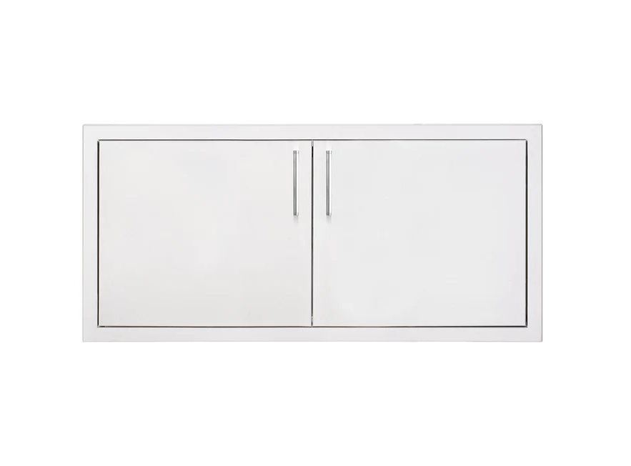 TrueFlame 36" 2-Drawer Dry Storage Pantry & Enclosed Cabinet Combo - TF-DP-36DC-A