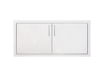 TrueFlame 36" 2-Drawer Dry Storage Pantry & Enclosed Cabinet Combo - TF-DP-36DC-A