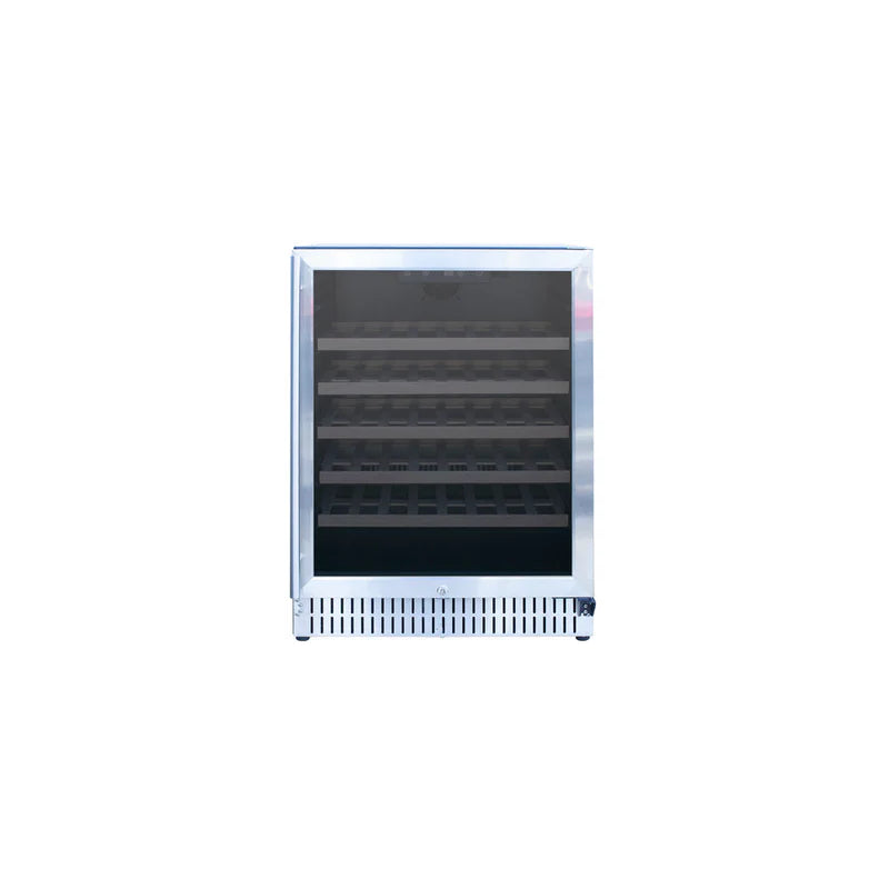 TrueFlame Grills 24" Outdoor Rated Dual Zone Wine Cooler-AMD-RFR-24W