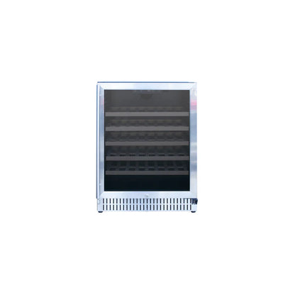 TrueFlame Grills 24" Outdoor Rated Dual Zone Wine Cooler-AMD-RFR-24W