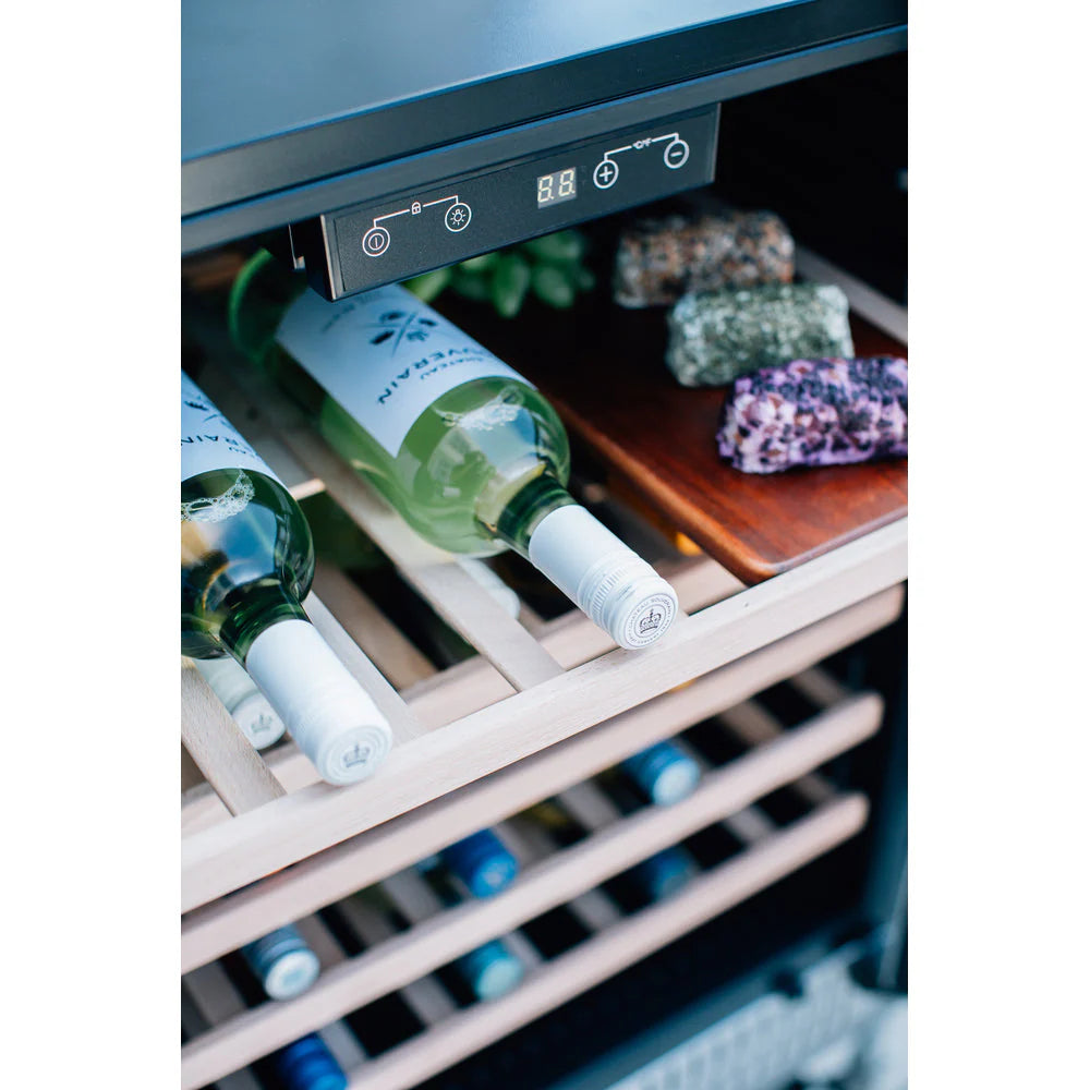 TrueFlame Grills 24" Outdoor Rated Dual Zone Wine Cooler-AMD-RFR-24W