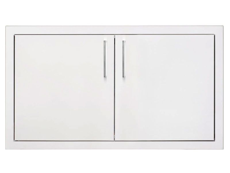 TrueFlame Grills 33" Double Access Door with Hidden Hinge-TF-DD-33-A