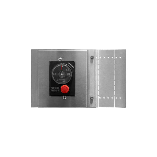 TrueFlame Grills Control Panel designed for use SRW/Architectural Block/Pavers to house ESTOP1-0H Timer-TF-ESTOP-CP-KIT