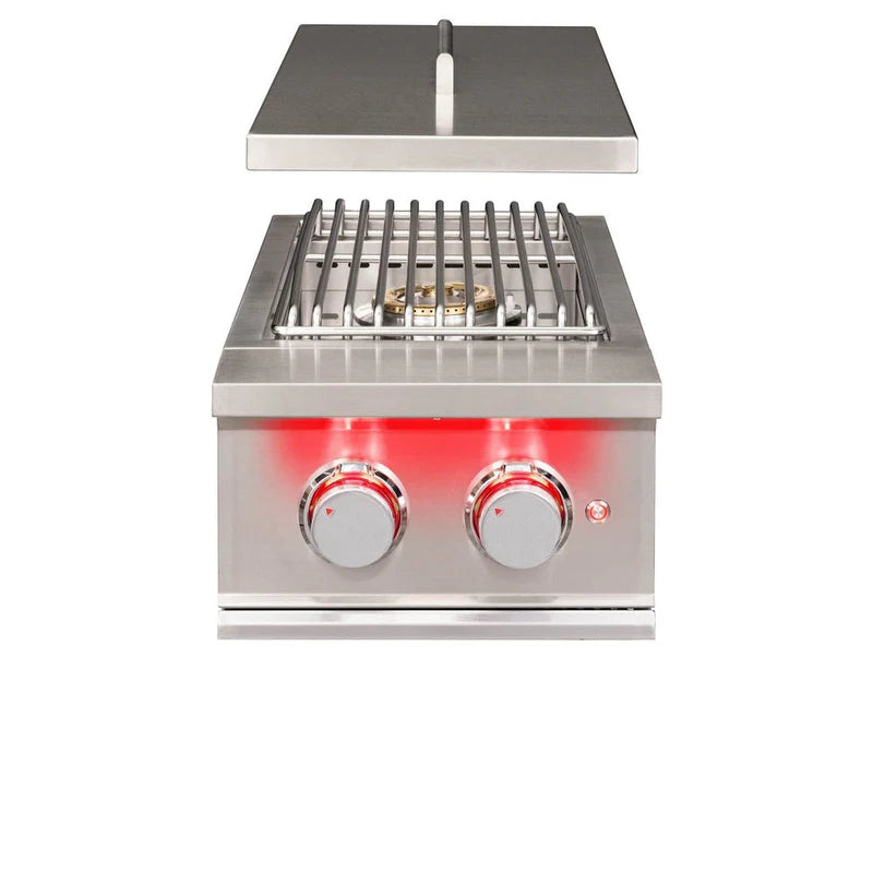 TrueFlame Grills Double Side Burner - Natural Gas-TFSB2