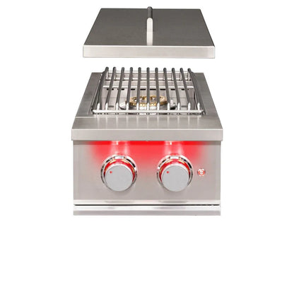 TrueFlame Grills Double Side Burner - Natural Gas-TFSB2