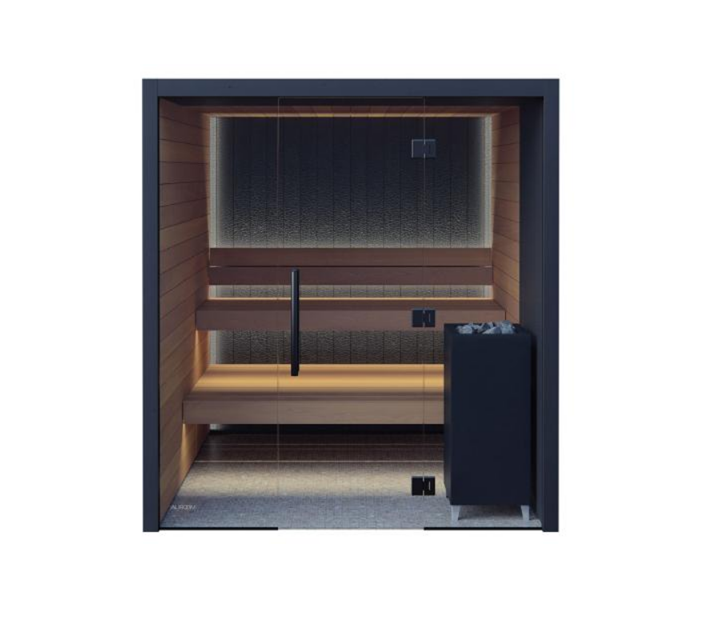Auroom Vulcana Sauna Kit, Up to 4-Persons