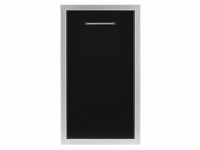 Wildfire 14 X 26  Black Stainless Steel Pull Out Trash Drawer - WF-TRDW1426-BSS