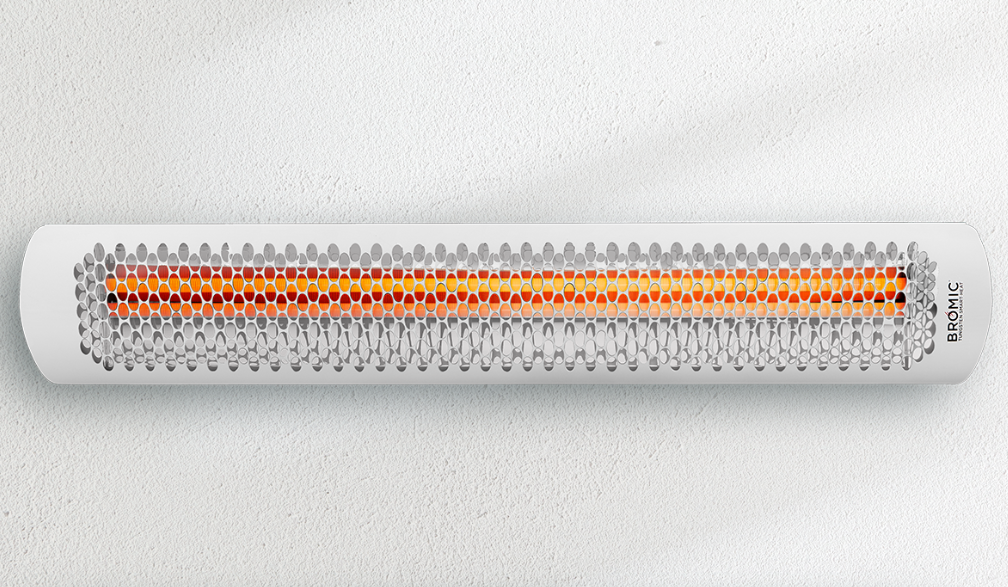 Bromic Heating 6000W White Tungsten Smart-Heat™ Electric Heater / 220-240V - BH0420013