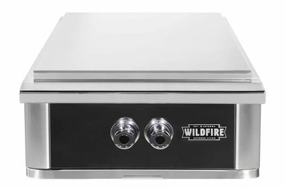 Wildfire Ranch PRO 24” Black Stainless Steel Power Burner - Propane - WFPOWBRN-BSS-LP