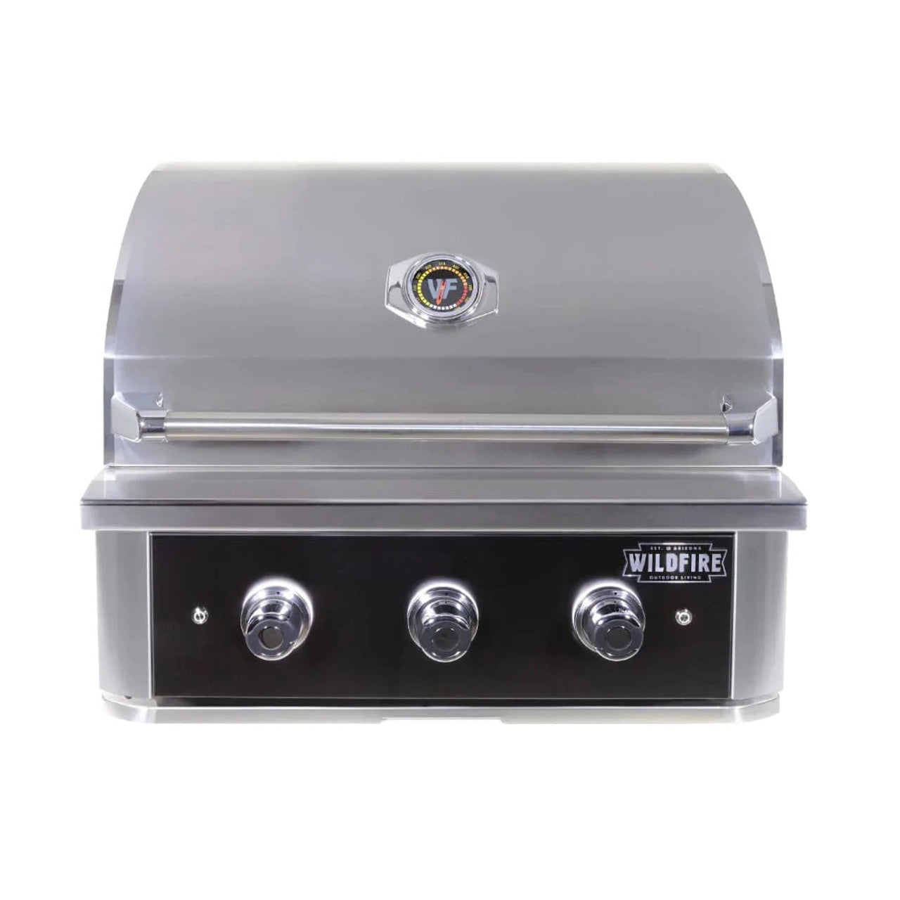 Wildfire Ranch PRO 30” Black Stainless Steel Gas Grill - WFPRO30G-BSS-LP