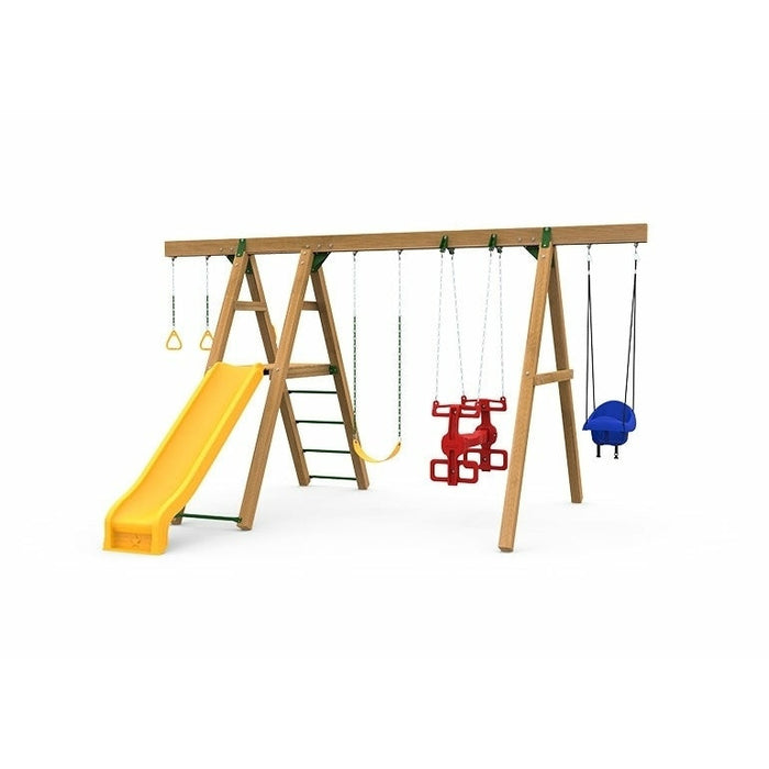 Playstar MESA SILVER SWING SET - FACTORY BUILT PART#: PS 73602