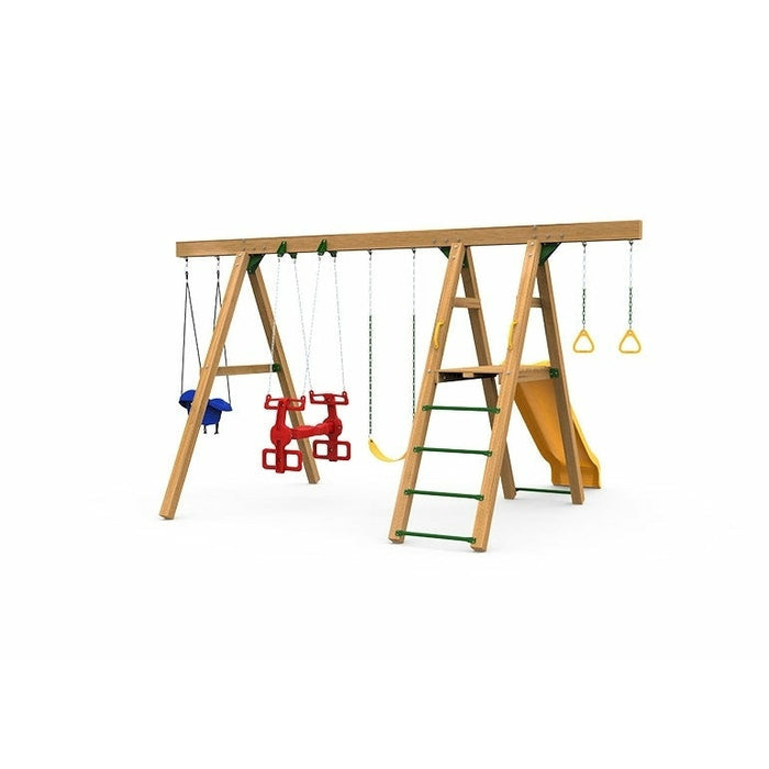 Playstar MESA SILVER SWING SET - FACTORY BUILT PART#: PS 73602