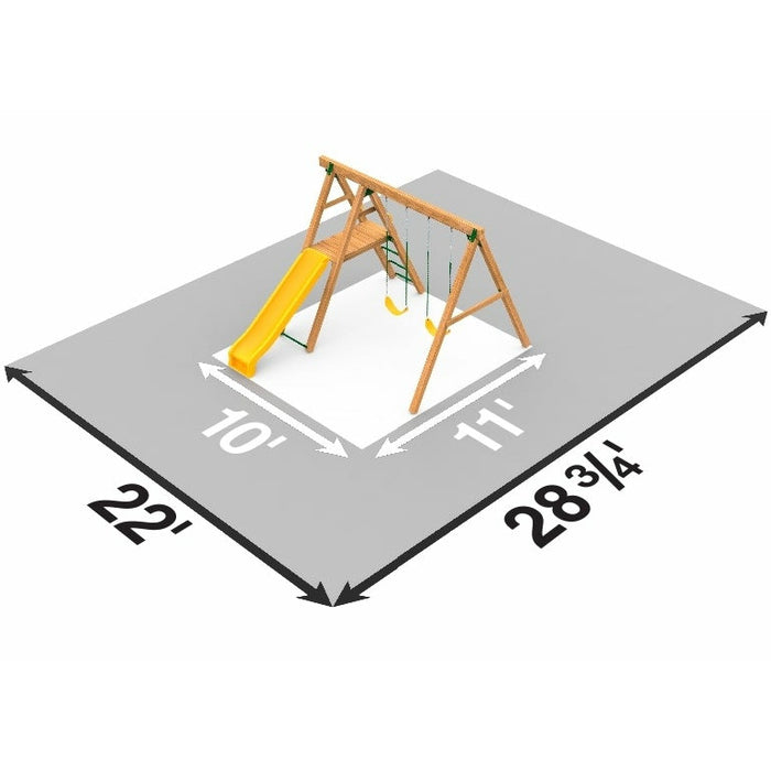 Playstar MESA BRONZE SWING SET - FACTORY BUILT PART#: PS 73603