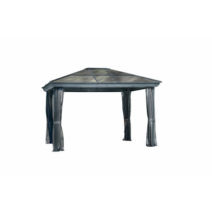 Gazebo Penguin Venus Gazebo 10 Ft. x 14 Ft. in Slate - 43204-32
