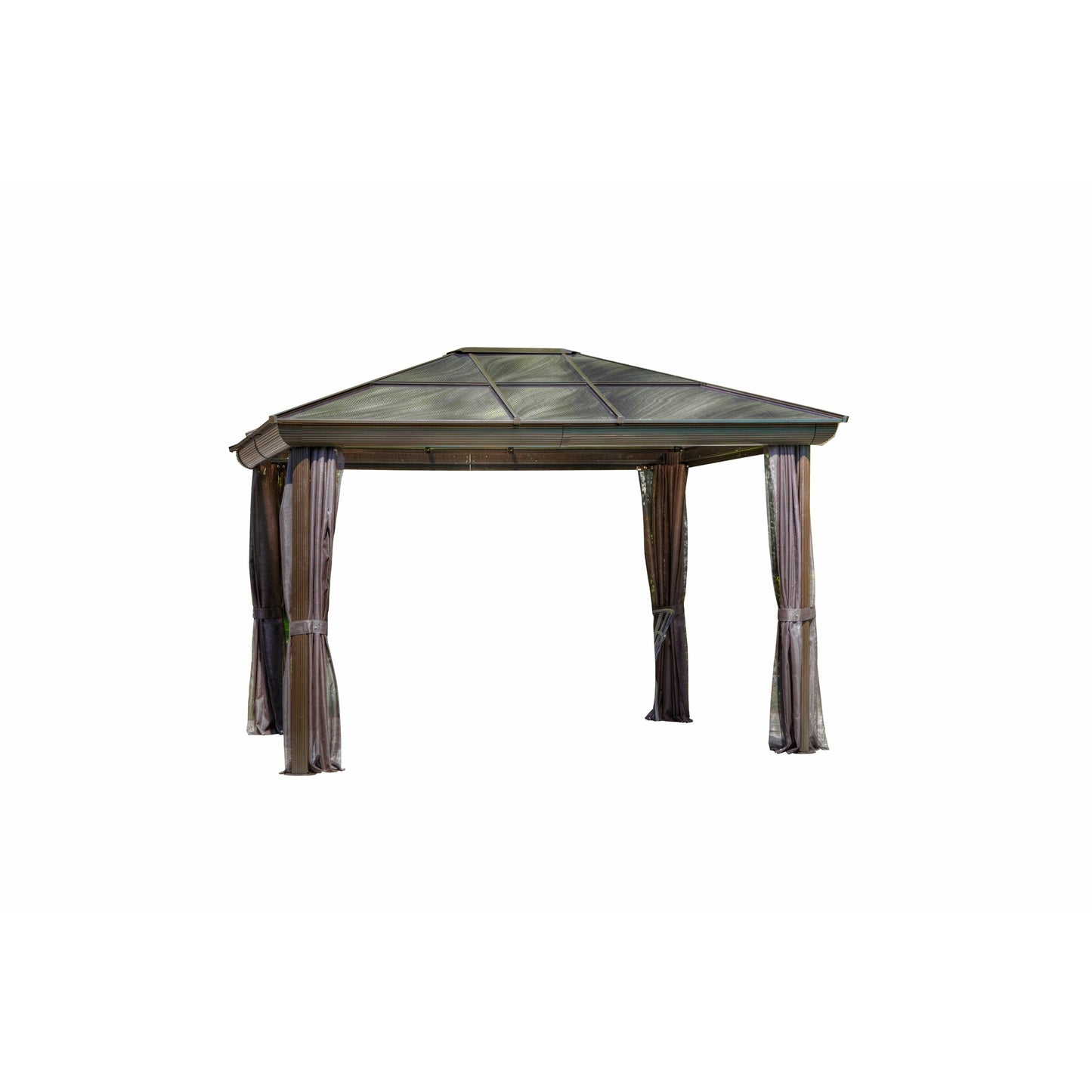 Gazebo Penguin Venus Gazebo 10 Ft. x 14 Ft. in Brown - 43204-22