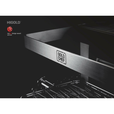 Higold Goldchef Smokeless Grill - Stainless Grill- HGA-2017120
