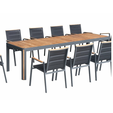 Image of Higold Geneva XL Dining Table (w/hole) - Nero - HGA-20317516