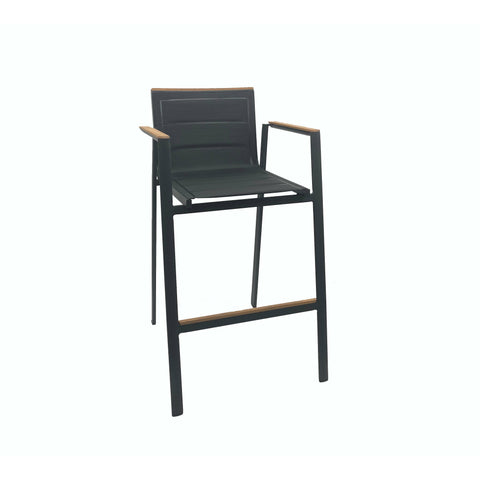 Image of Higold Geneva Bar Chair - Nero - HGA-20319716