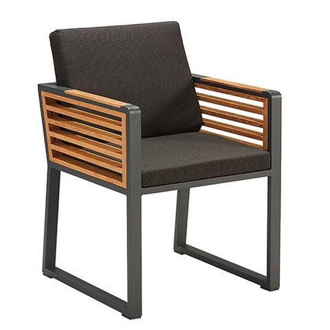 Image of Higold Manhattan Dining Arm Chair – Nero- HGA-20401216