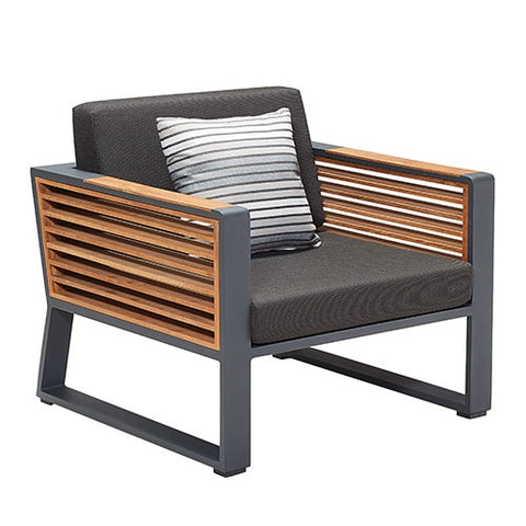 Image of Higold Manhattan Lounge Chair – Nero- HGA-20402416