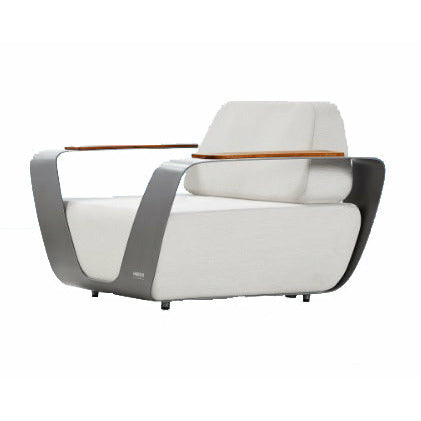 Image of Higold Onda Lounge Chair - Argento- HGA-20422114