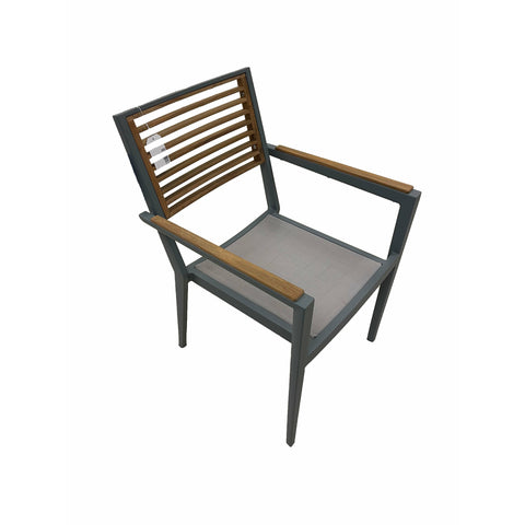 Image of Higold Champion Dining Arm Chair - Grigio- HGA-20431663
