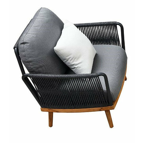 Image of Higold Rodeo Lounge Chair - Nero- HGA-317021
