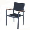 Higold Mucchio Dining Arm Chair – Nero- HGA-64781616